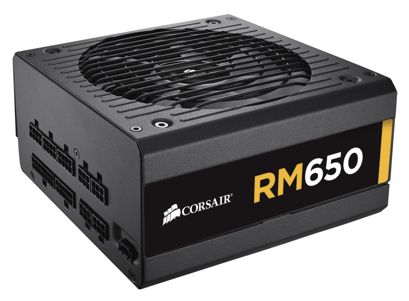 Corsair €650 650 Watt 80 PLUS® Gold Certified Fully Modular PSU Corsair €650 650 Watt 80 PLUS® Gold Certified Fully Modular PSU